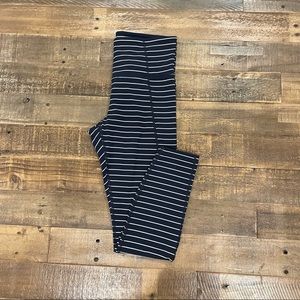 Athleta Striped Salutation 7/8 Tight